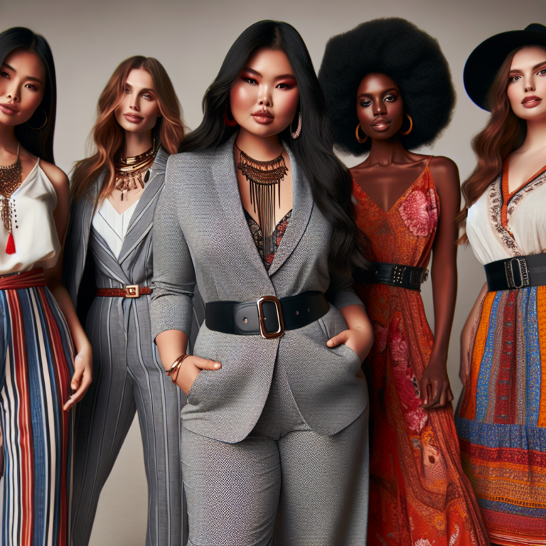Moda plus size pełna stylu