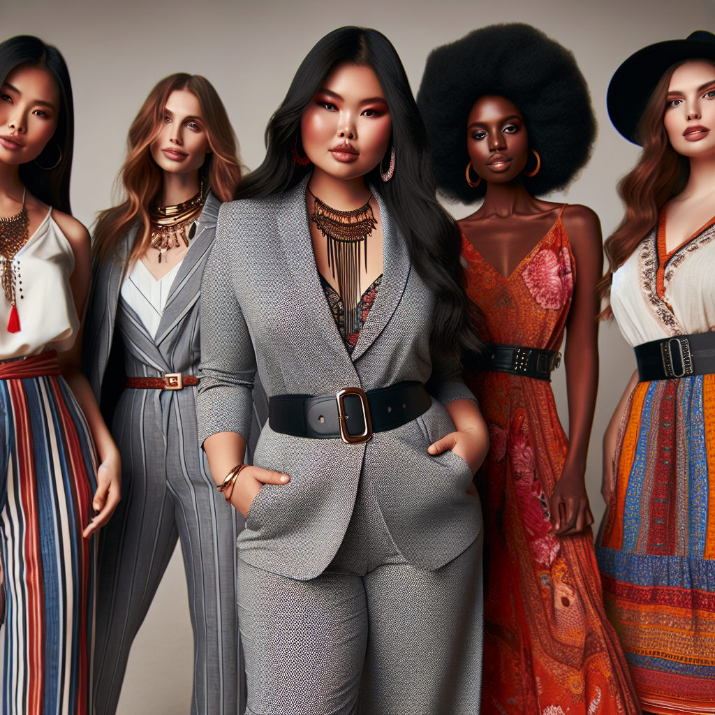 Moda plus size pełna stylu