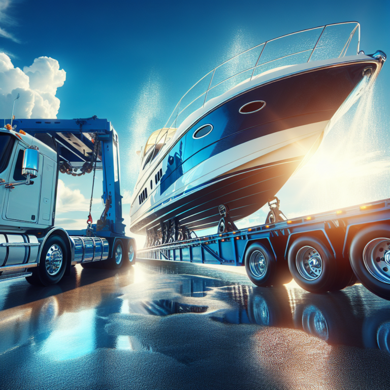 Jak wybrać firmę transportową do przewozu łodzi?