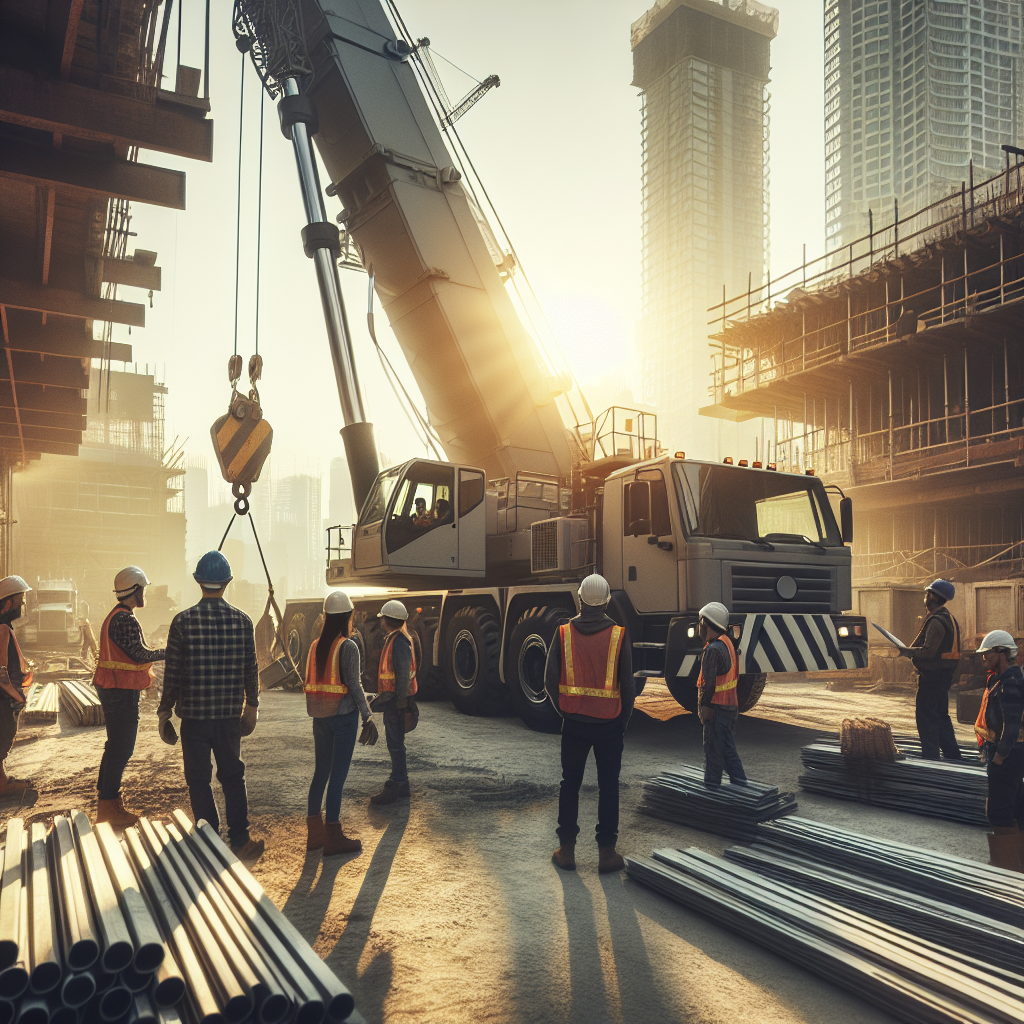 Jakie korzyści płyną z wynajmu hydraulicznych dźwigów samochodowych?