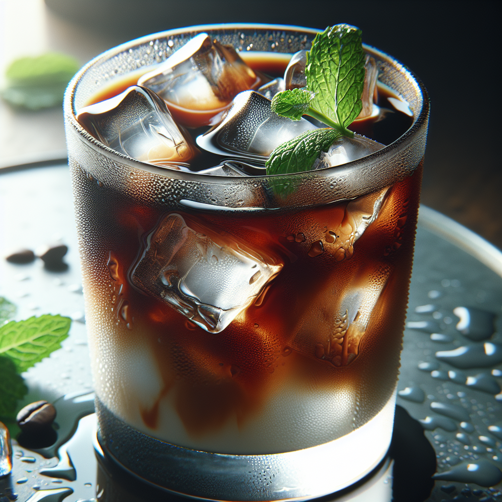 Ice coffee: przepis na orzeźwiającą kawę mrożoną!